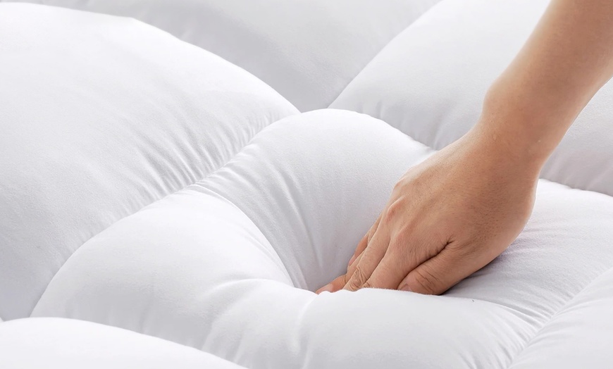 Image 3: Matratzen-Topper mit Gänsedaunenfüllung