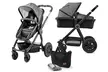 Mehrzweck Kinderwagen VEO 2-in-1 Kinderkraft in Schwarz/Grau oder Grau - Second Medium