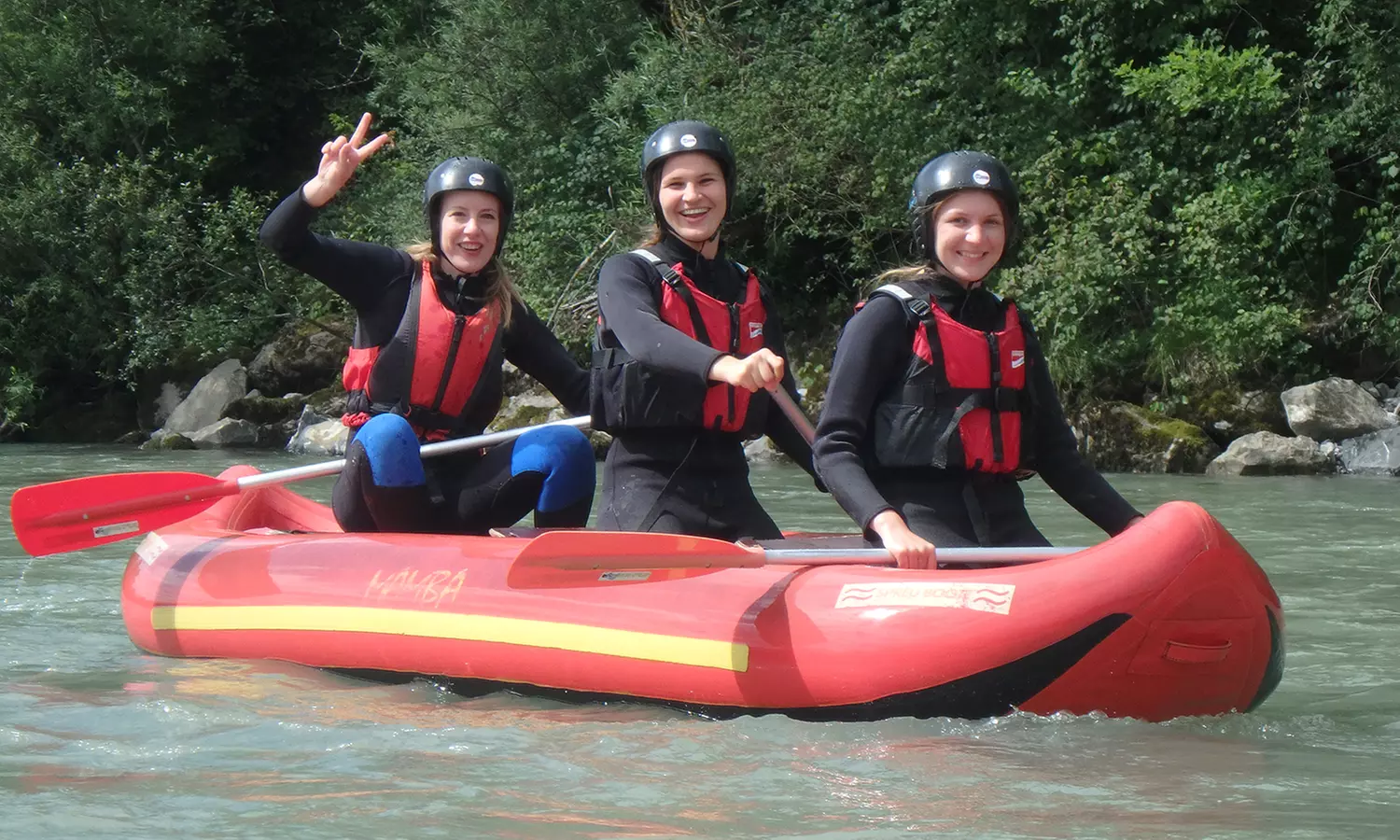 3 Stunden Fun-Rafting-Tour
