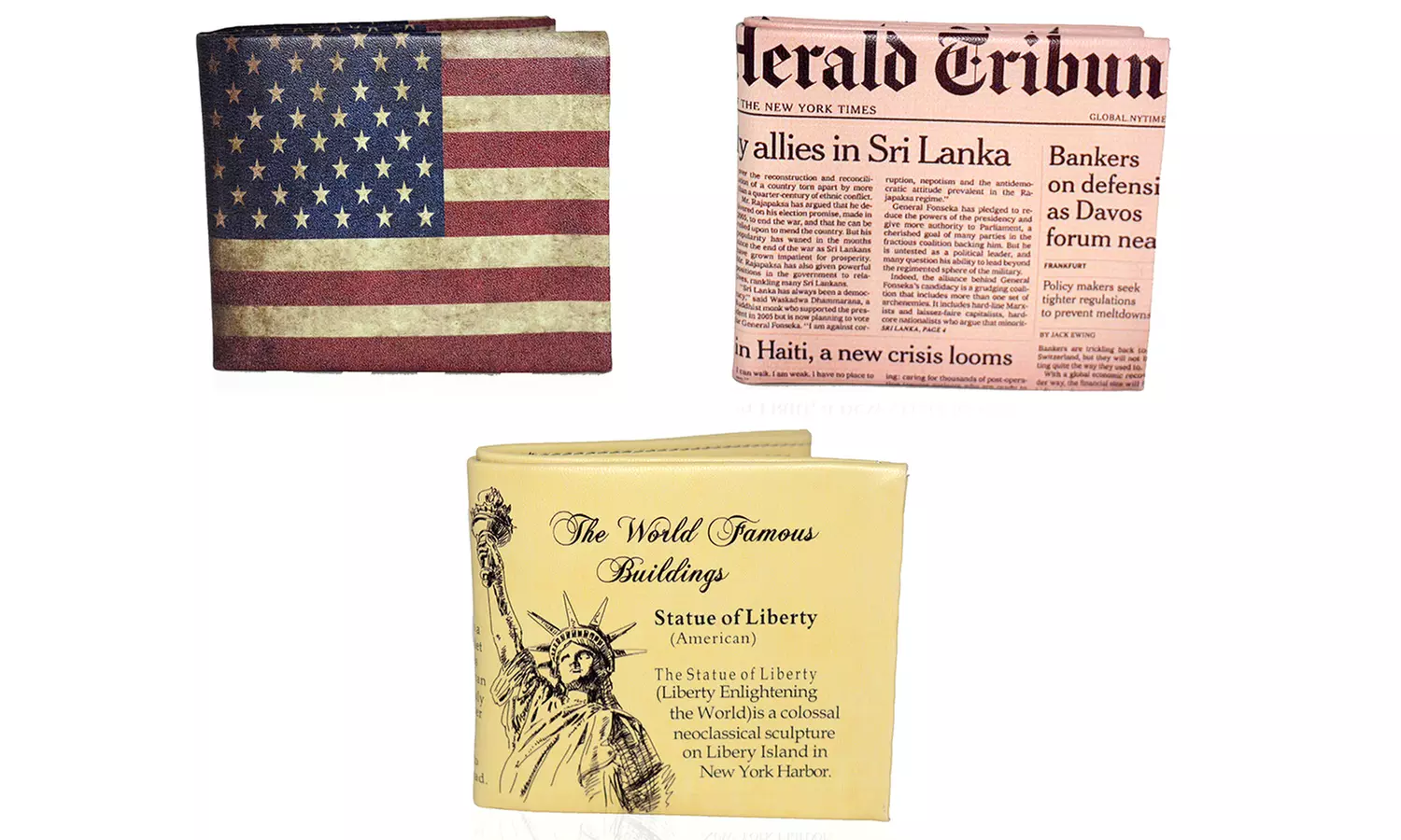 Men's Bi-fold Fashion Wallets - Primary Image