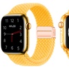 Image 2: Waloo Braided Nylon Magnetic Loop Band For Apple Watch- (Size & Color)
