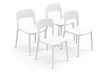 Set di 4 sedie da esterno, disponibile in 5 colori - Image 4