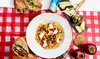 Four-Course Italian Picnic Package For Two w/ or w/o Bottle of Wine (Up to 53% Off)