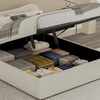Image 1: Lit coffre Milano design arrondi