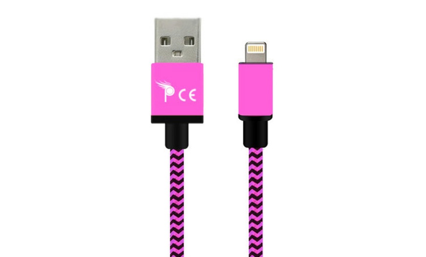 Image 6: One or Two 1m, 2m or 3m Braided Cables for iPhone