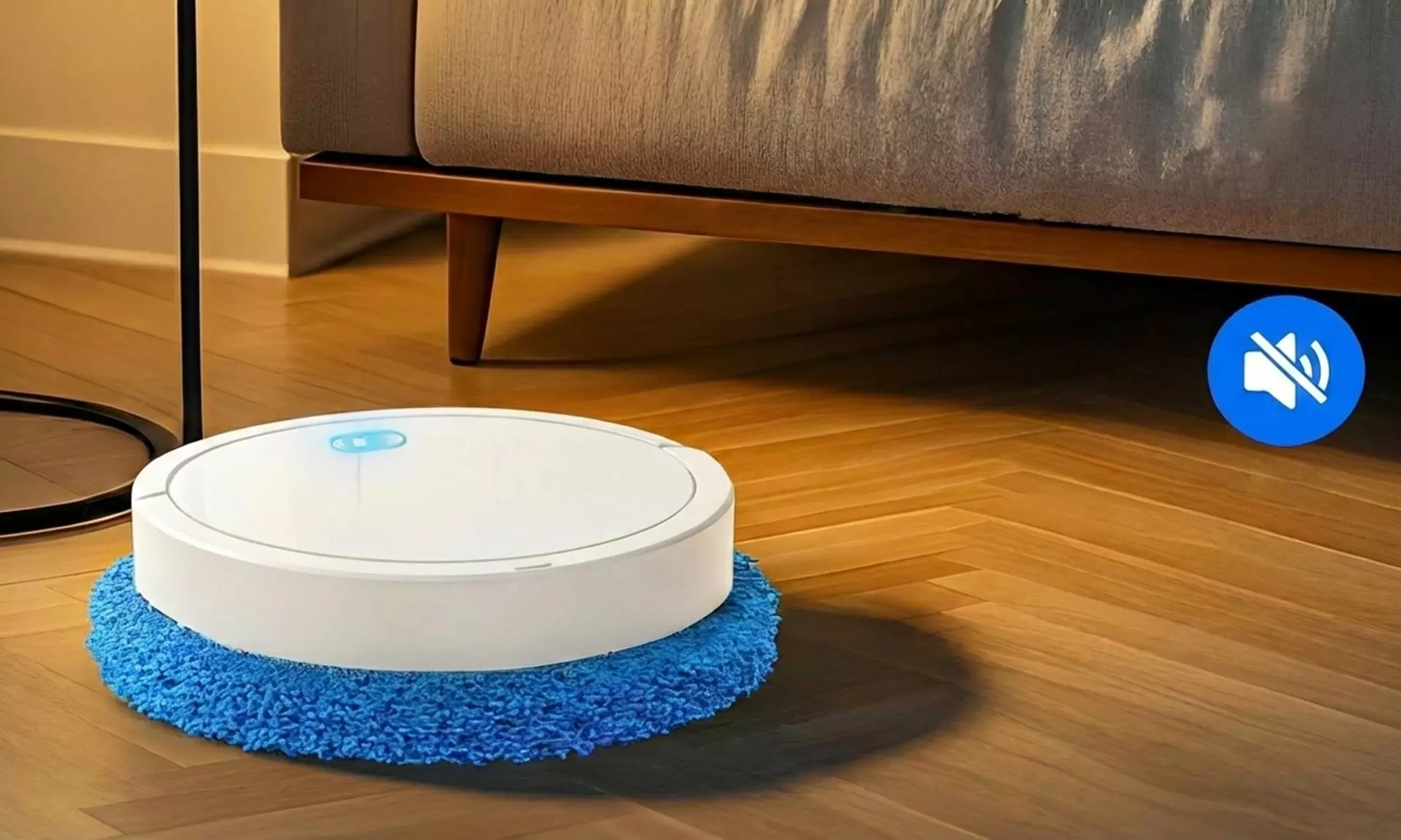 Robotstofzuiger met dweilfunctie