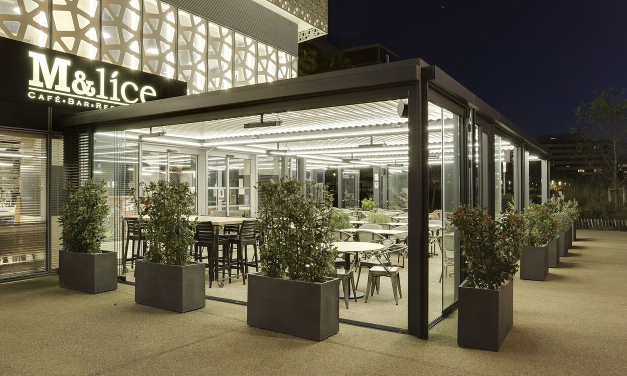 Menu classique avec entrée, plat et dessert au choix au Mélice