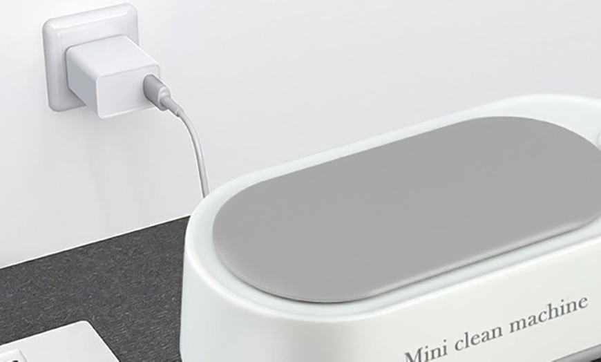 Image 12: 1x oder 2x Tragbarer Ultraschall-Schmuckreiniger