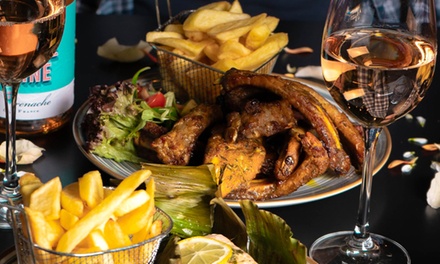Voor 1 persoon: 3 uur lang onbeperkt spareribs + friet + mayonaise - Petals & Pals – Restaurant & Bar