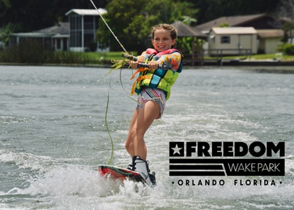Wakeboarding Lesson for one person (30 Minutes total) - Freedom Wake Park