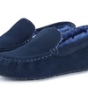 Image 3: Redfoot and Goodwin Smith Men's Sheepskin Mule Slippers