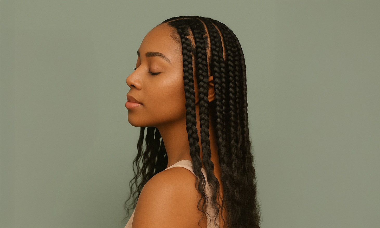 Elevate Your Hair with Boho Knotless or French Curl Braids at Miniyas Glamhouse (Up to 35% Off)