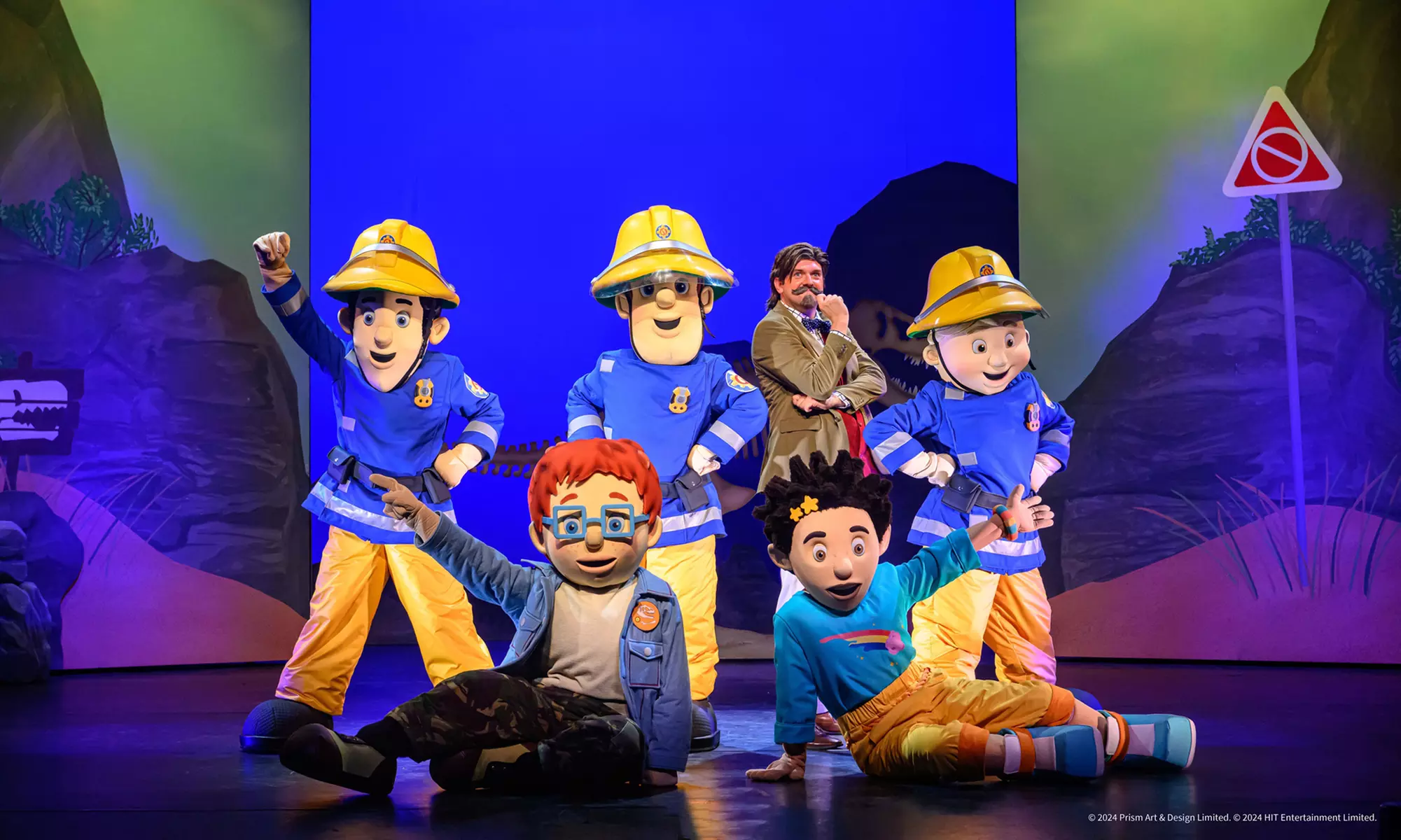 Feuerwehrmann Sam Live - Abenteuer auf der Dino Insel