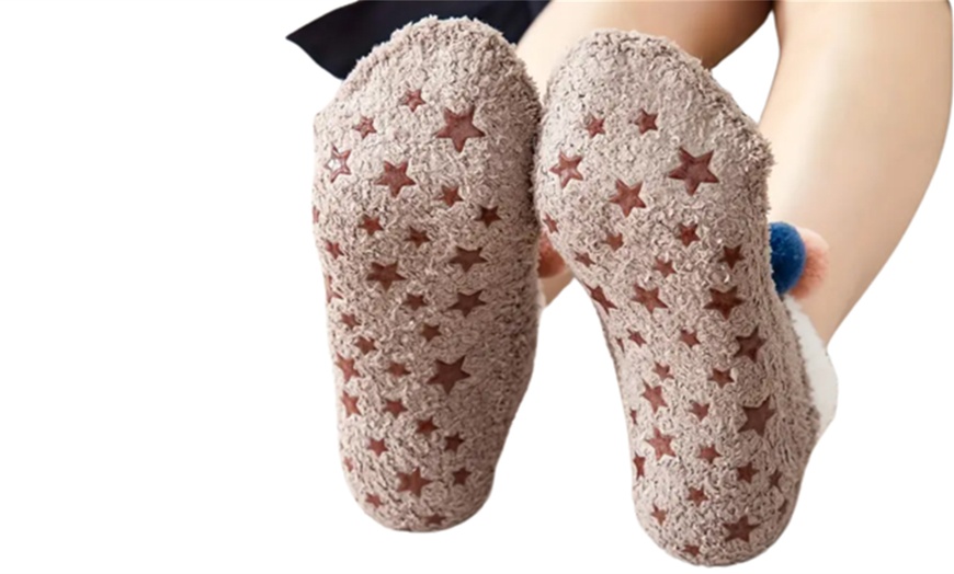 Image 4: Cosy Slipper Socks