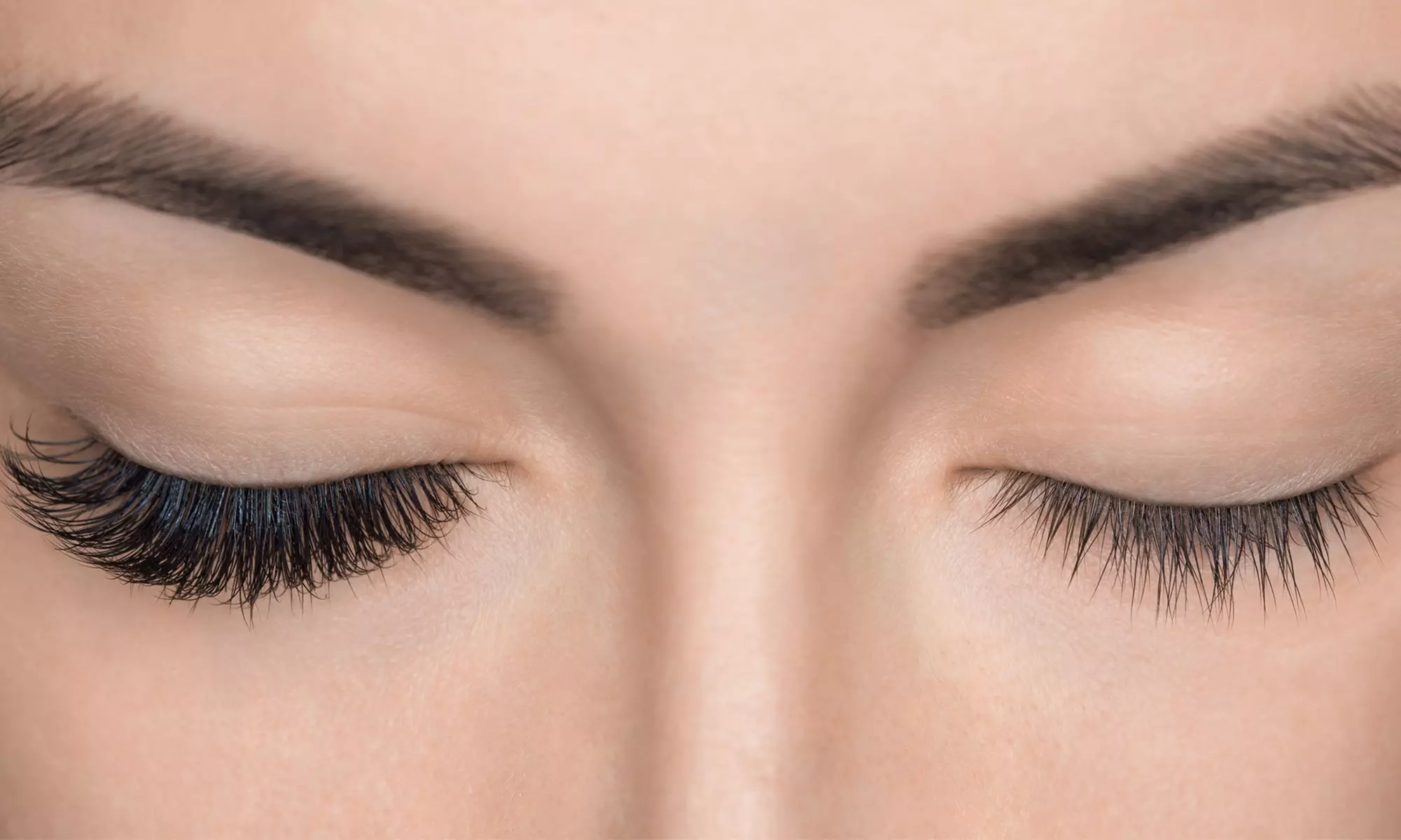 Classic, Volume or Extreme Set of Eyelash Extensions with 2 week fill