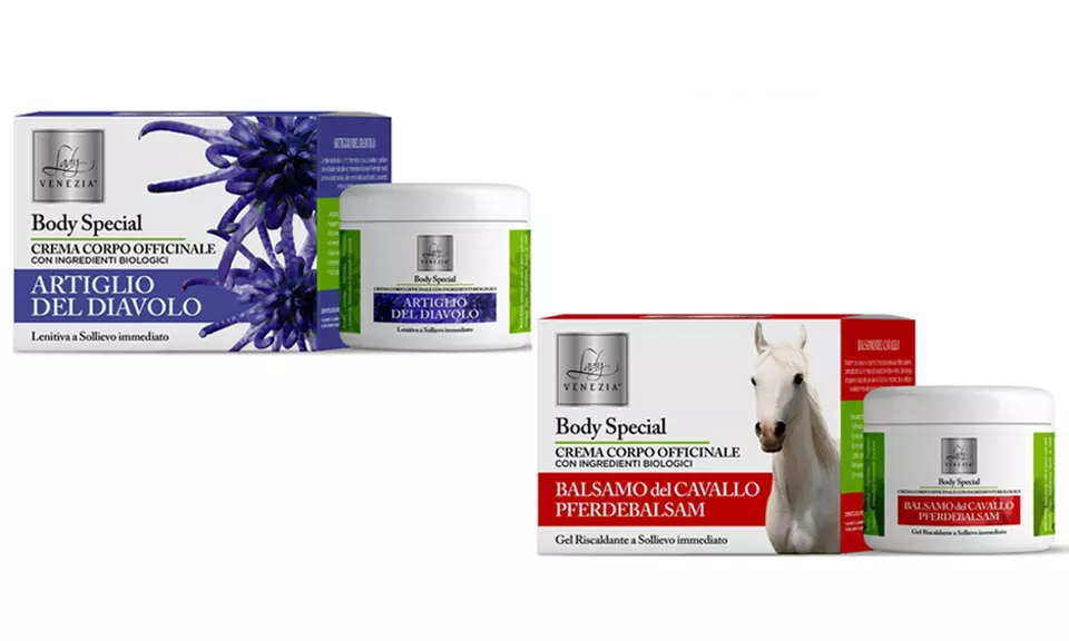 2 confezioni di crema corpo