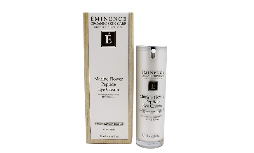 Image 2: Eminence Marine Flower Peptide Eye Cream, 1 oz