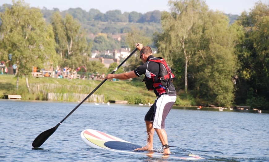 Image 2: Two-hour Paddle Board Taster Session for Two, Four, or Six People