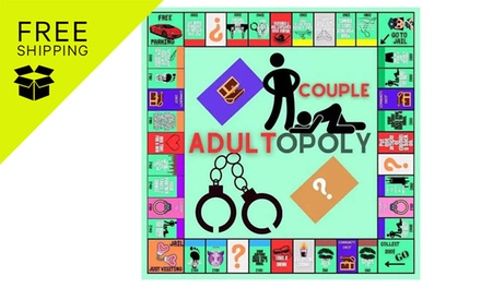 Couple Board Game Couple Adult Opoly Board Game-580621; Free Shipping - Sensual Sale