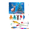 Image 1: 24 Days Lure Fishing Kit Calendar