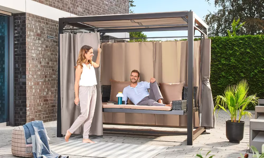 Sillón colgante exterior elegante y moderno de Home Deluxe