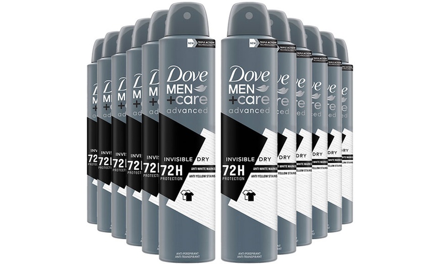 Image 4: 3, 6 or 12 Dove Anti-Perspirant Men+Care Advanced Deodorants 200ml