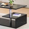 Image 6: High Gloss LED Coffee and Side Table Range