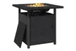 Outdoor PE Rattan Gas Fire Pit Table - Second Medium