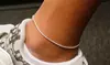 Italian Sterling Silver Rope Anklet 9" or 10" Option