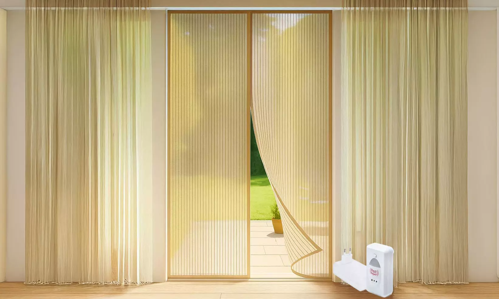 Tenda zanzariera magnetica + Pest Reject omaggio