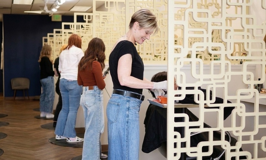 Image 3: Women's Haircut, Blowout, Root Touch-Up, or Highlight Packages