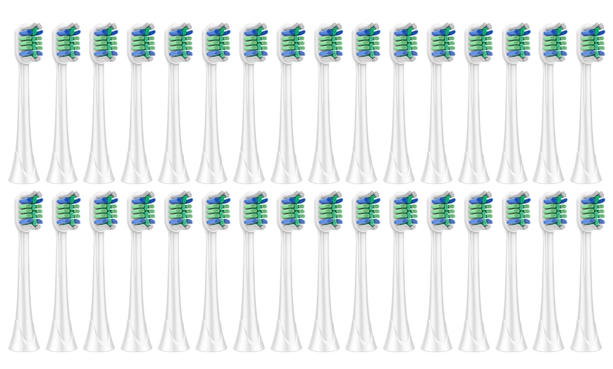 Image 8: 8-40Pcs Replacement Brush Heads Toothbrush Heads (Philips Sonicare Compatible)