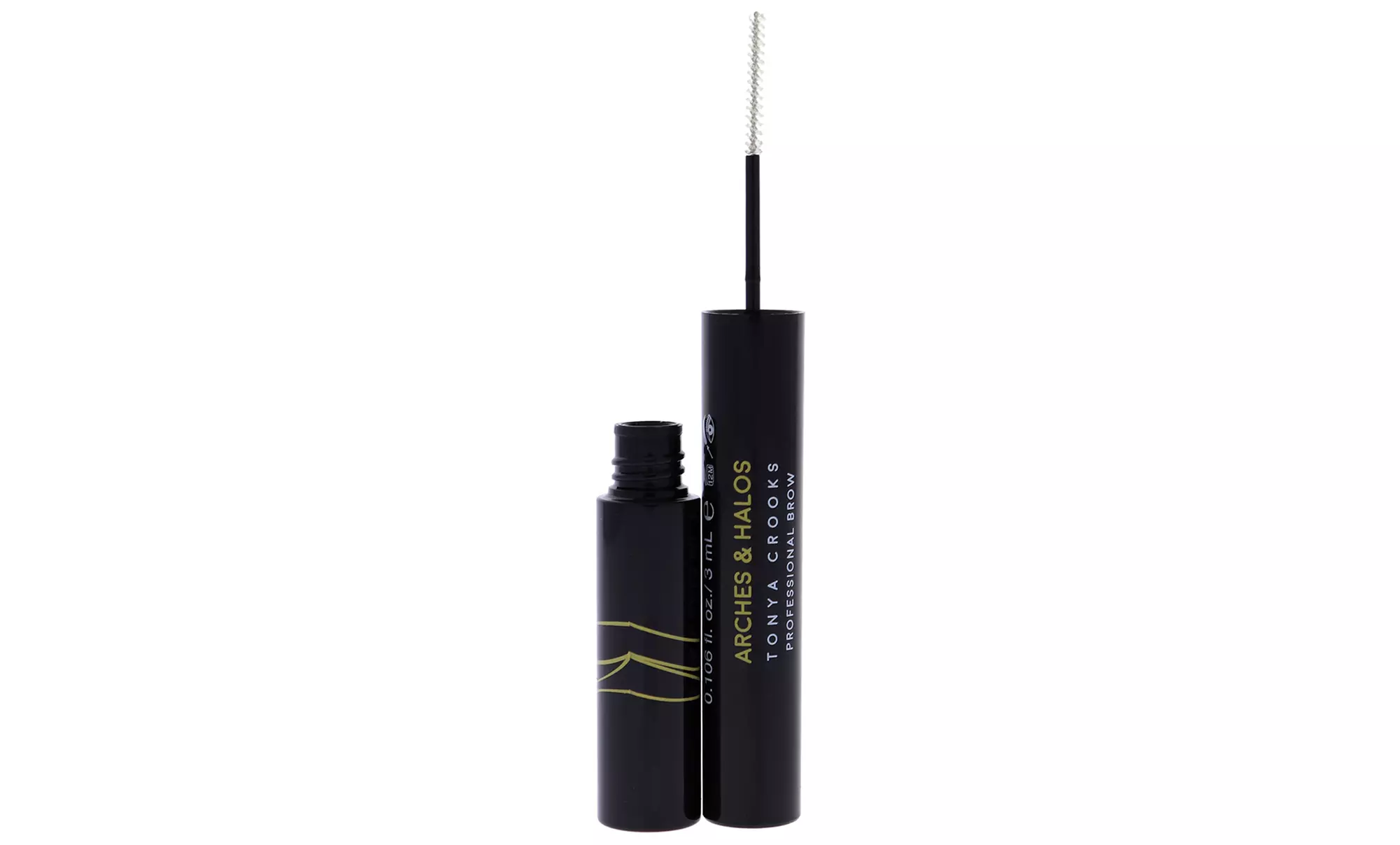 Arches & Halos Natural Hold Brow Gel in Clear, 0.1 oz