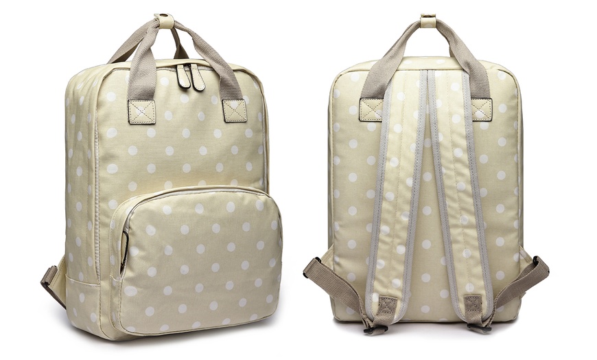 Image 4: Retro-Style Backpack