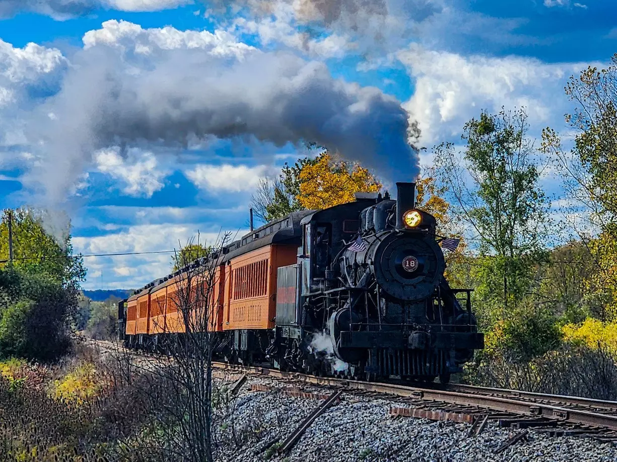 Steam Engine Train Ride for Two or Four