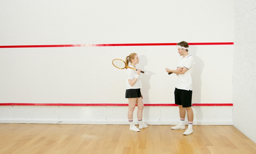Image 2: Fun and Engaging Squash Sessions for All Skill Levels with Rackets
