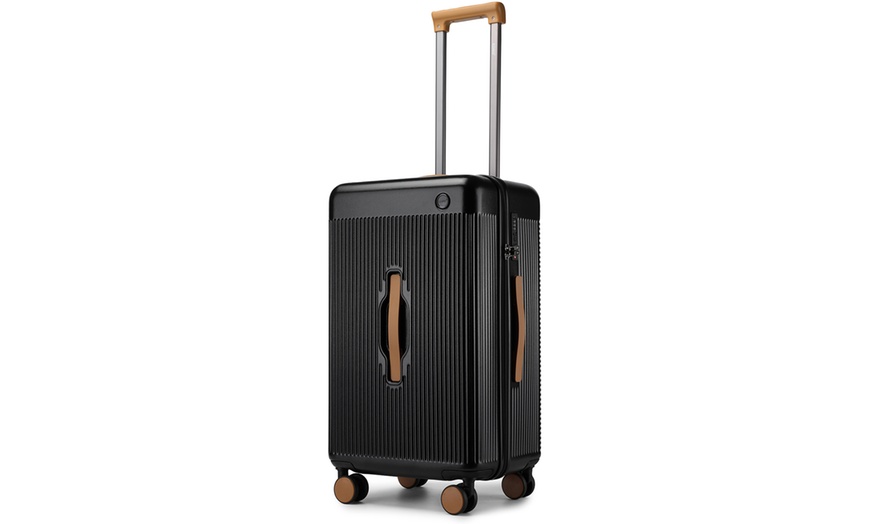 Image 2: 24-Inch Hard Shell Suitcase in Various Colours