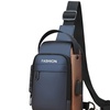 Image 7: Anti-theft Chest Shoulder Crossbody Sling Bag with USB Port
