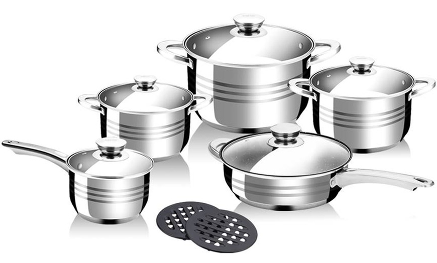 Image 8: Batterie de cuisine 12 pièces inox Royalty Line