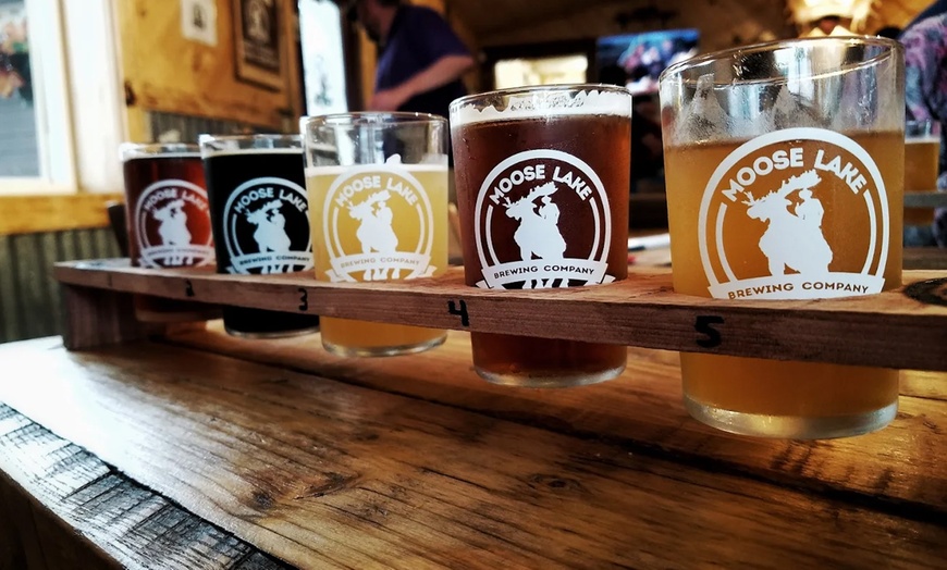 Image 5: Five-Beer Flight for One, Two or Four