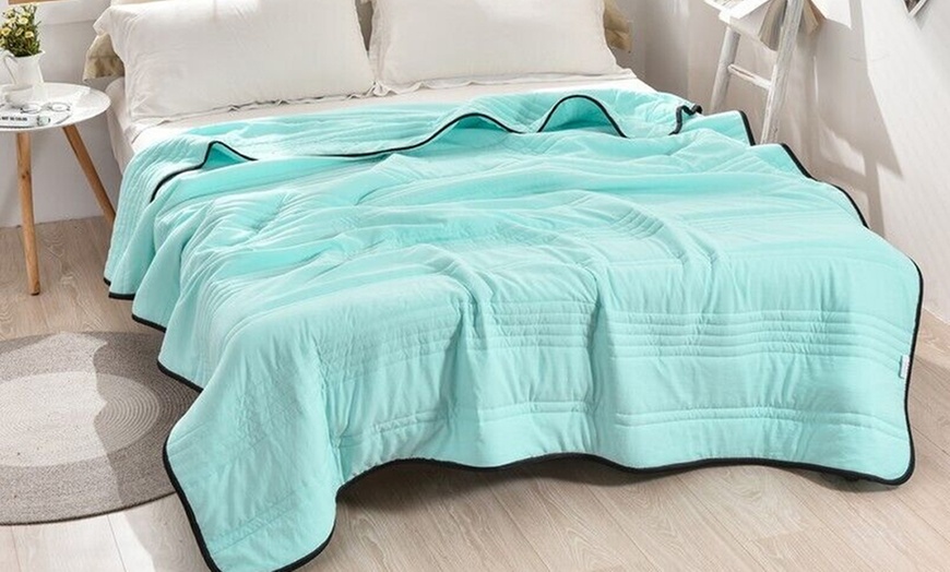 Image 8: Air-Conditioned Thin Quilt