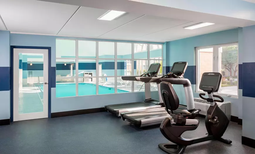 24-hour fitness center