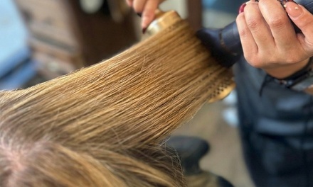 One Haircut with Shampoo, and Blowout - Hair By Michellina