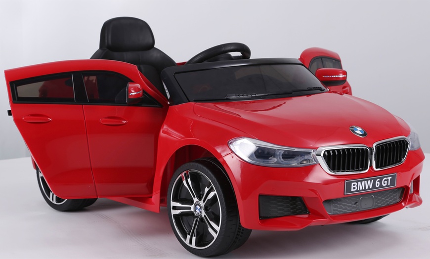 Image 14: BMW 6 GT-Style Kids' Electric Ride-On-Car