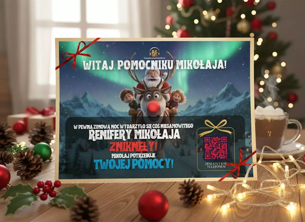 Audio-Bajka z Twoim dzieckiem w roli głównej: Zaginiony klucz Mikołaja