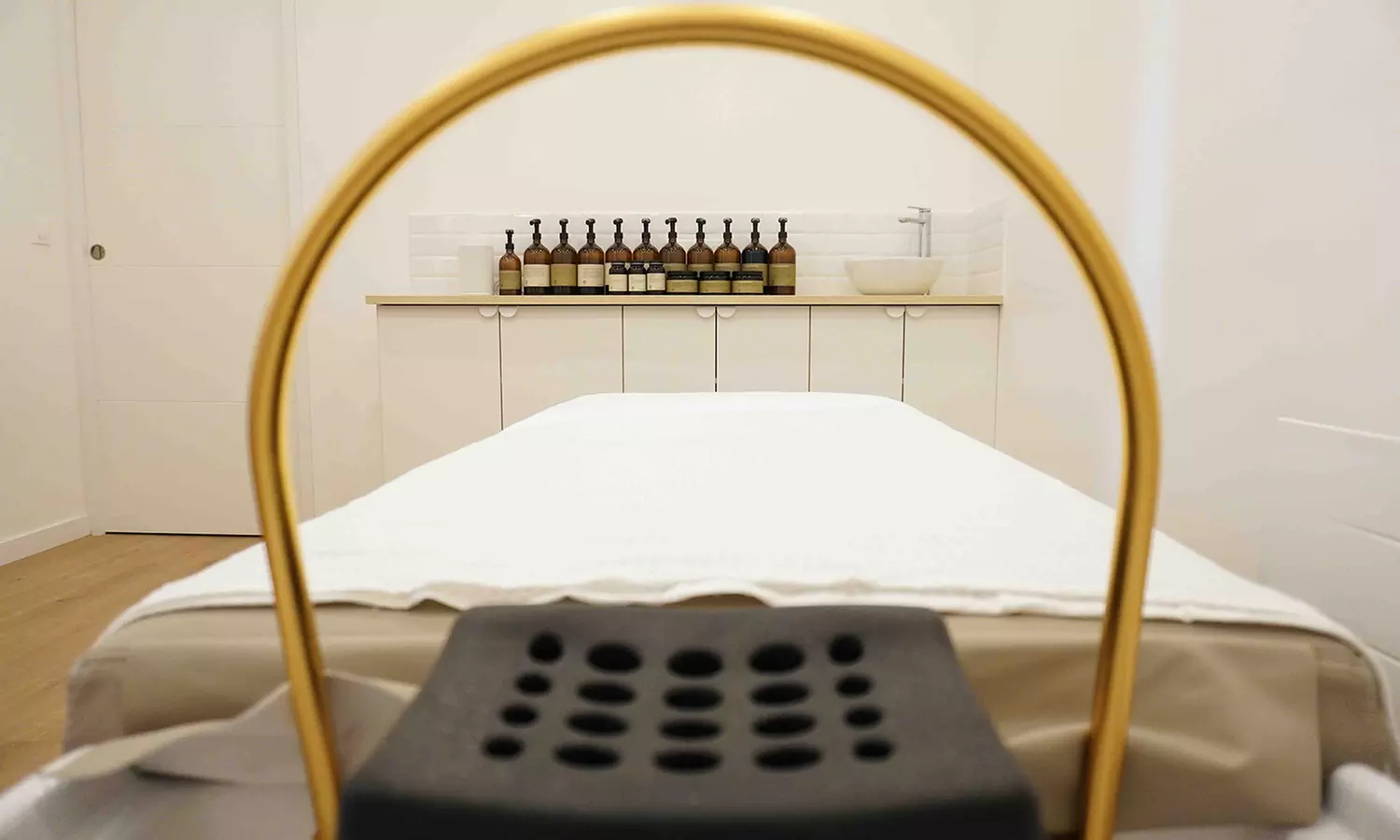 Tratamiento head spa en pareja con masaje craneofacial y de busto