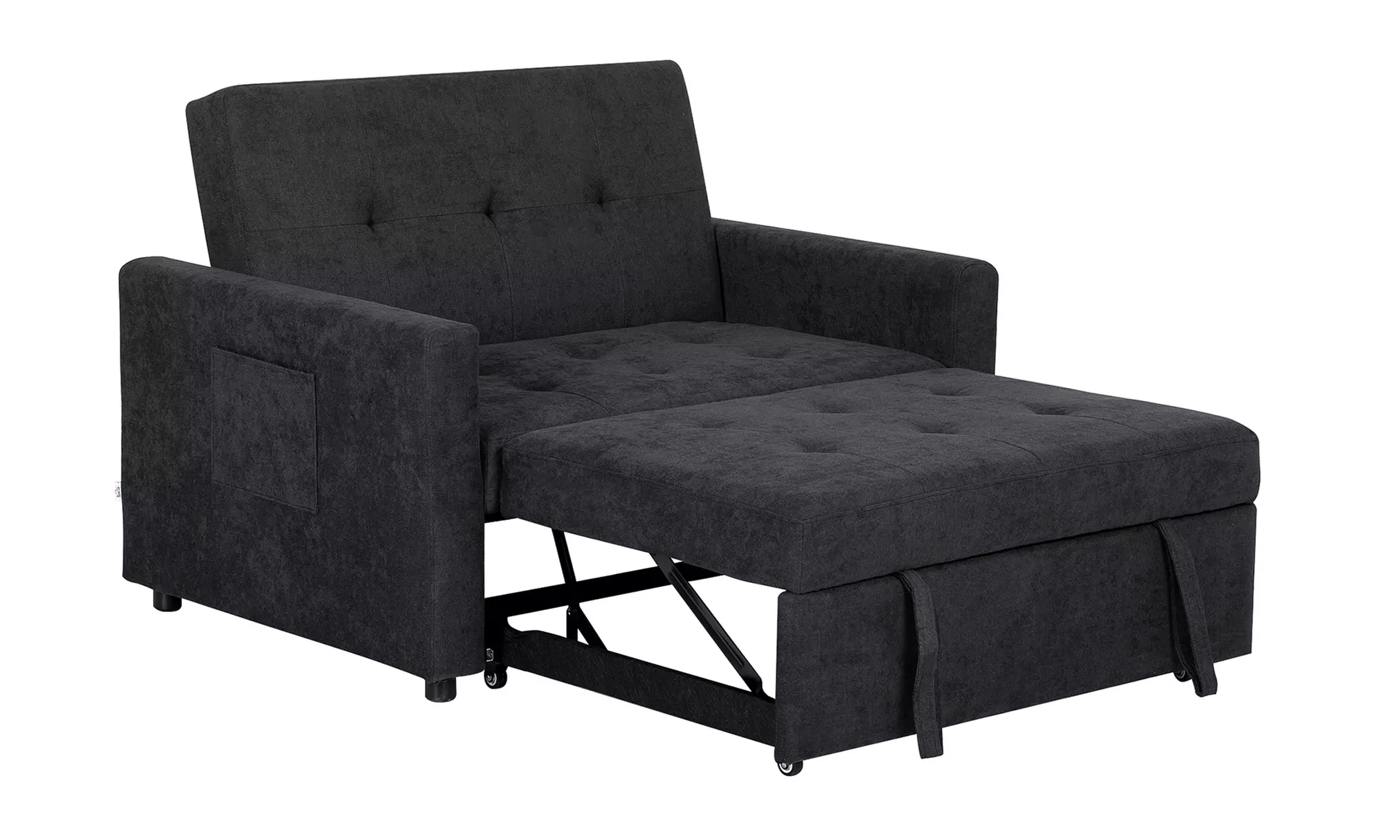 HOMCOM Two-Seater Sofa Bed