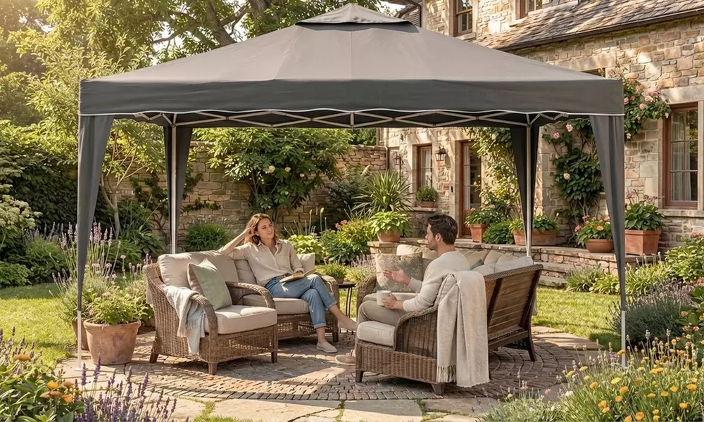 Gazebo pieghevole impermeabile 3 x 4 m