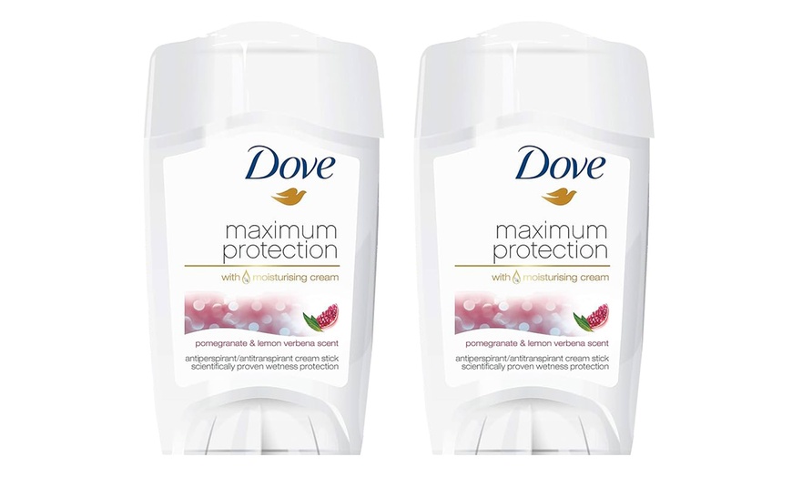 Image 2: Up to Three Dove Maximum Protection Go Fresh Anti-Perspirants 45ml