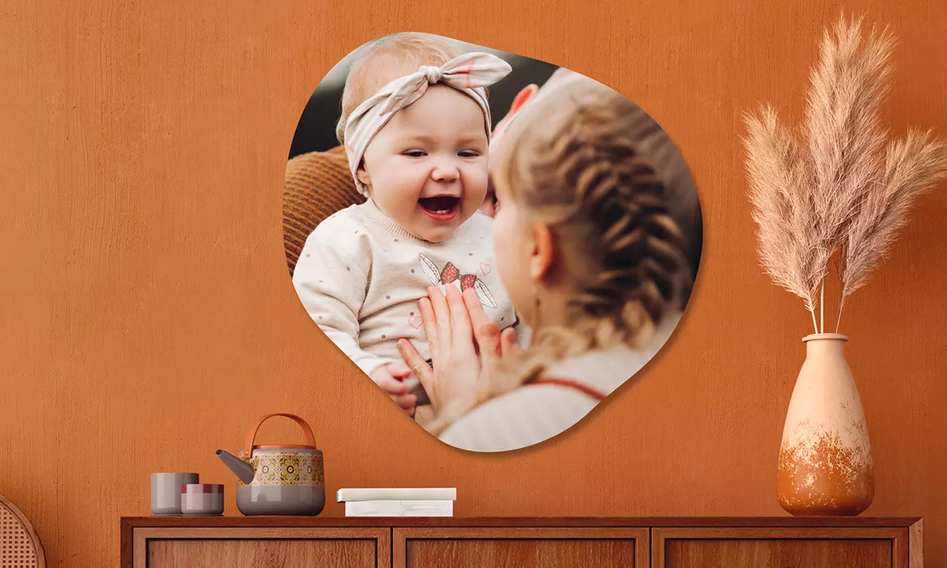 Foto op organische vorm